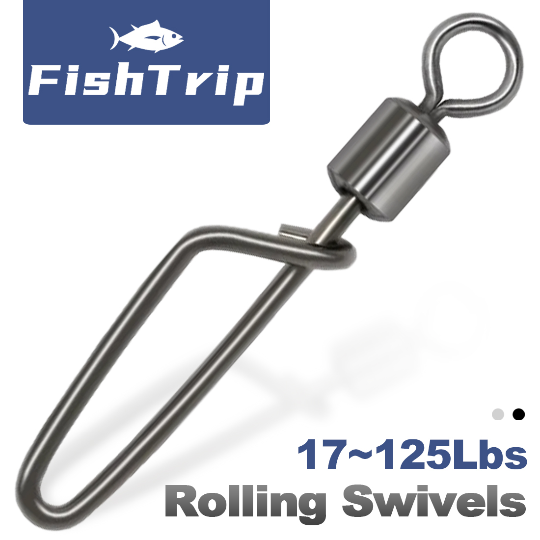 Ice Fishing Tip Up - FishTrip 50 buah kunci jepret putar,