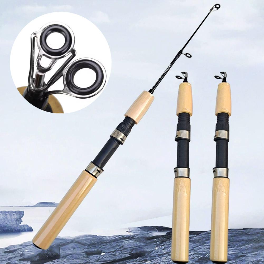 Ice Fishing Tip Up - Joran Pancing Es Mini Portabel Serat