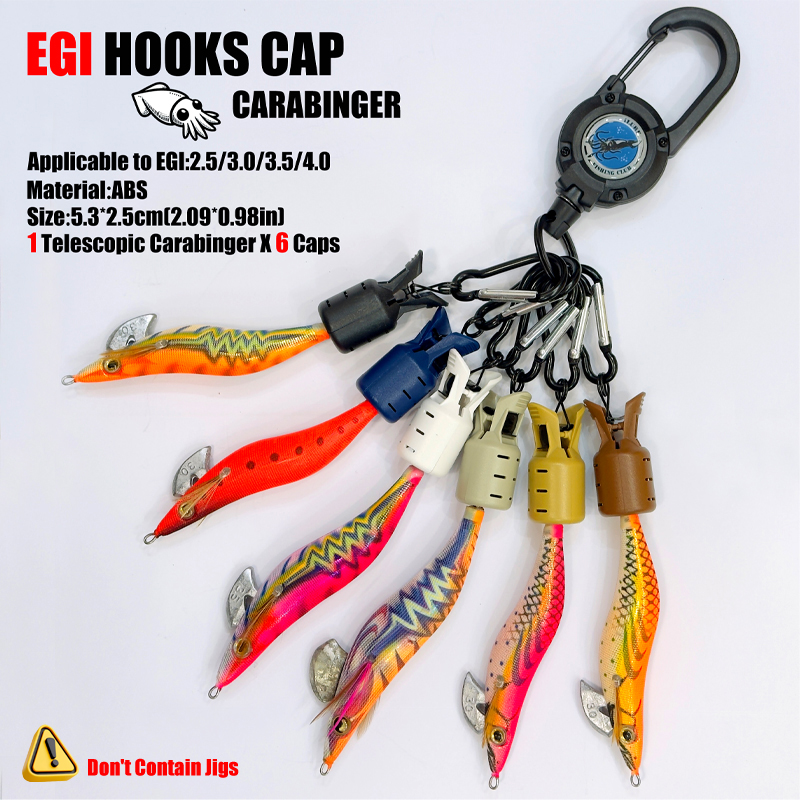 Fishing Equipment Carp - Topi Kait Jig Cumi-cumi dan Aksesori