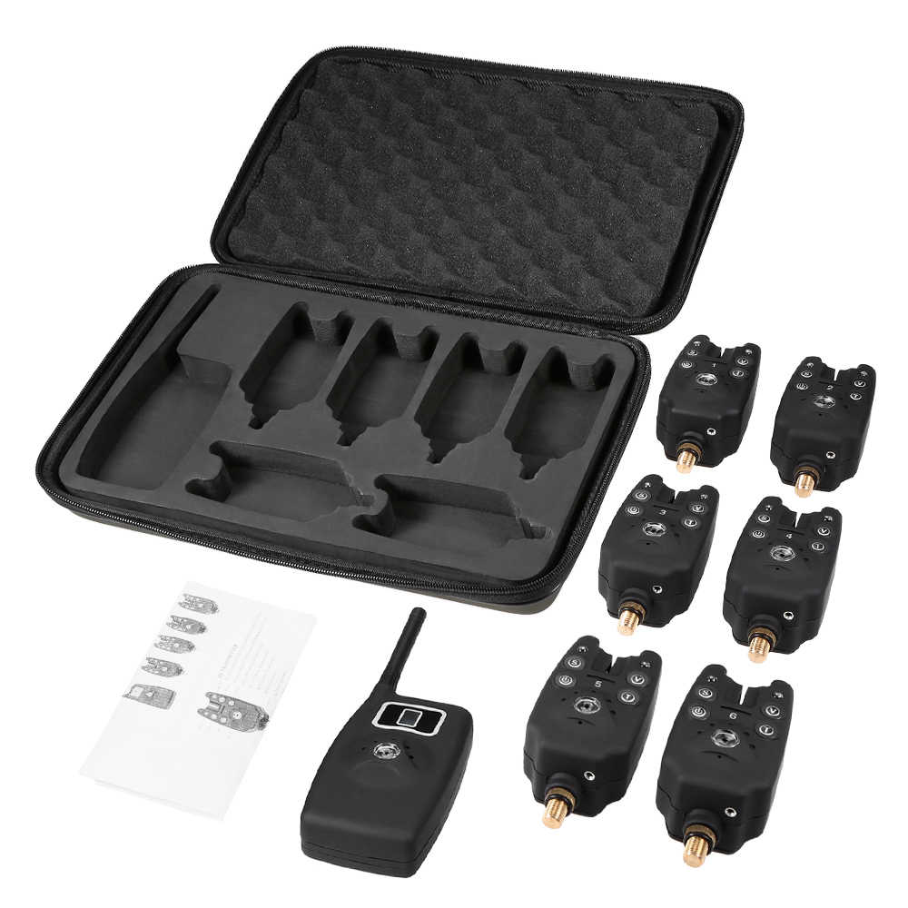 Fishing Equipment Bag - Lixada Set Alarm gigitan memancing Digital,