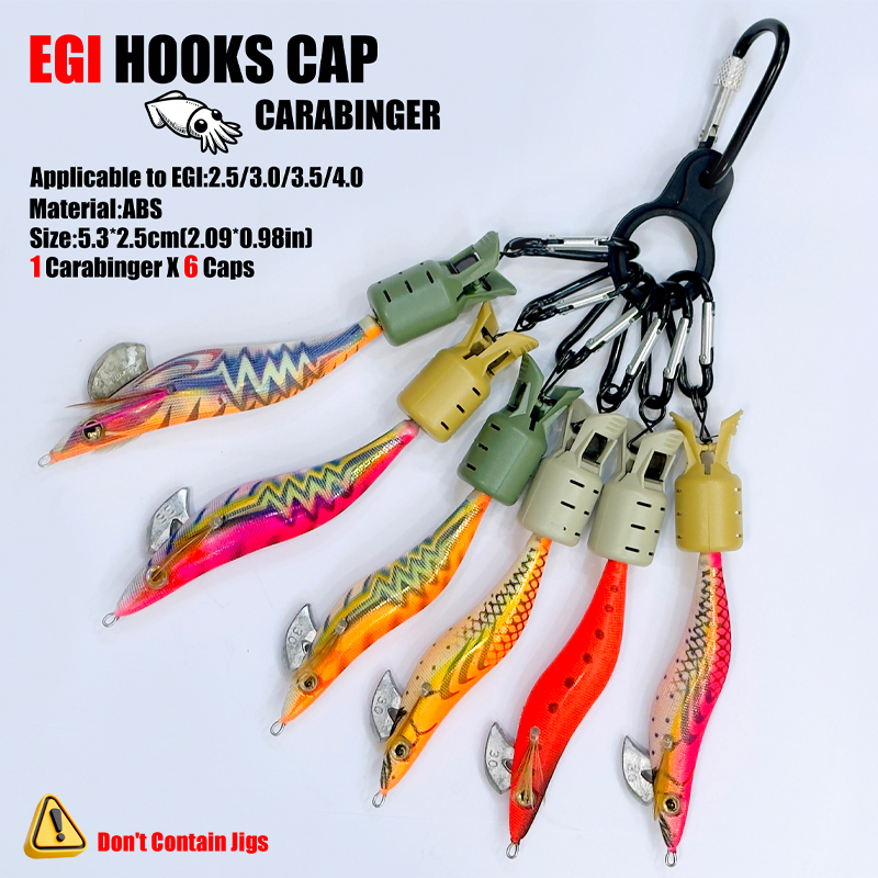 Topi Kait Jig Cumi-cumi dan Ak - Fishing Equipment Carp ulasan dan harga