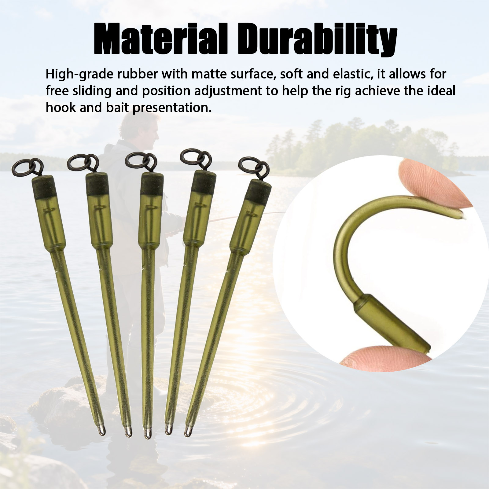 9KM PVA Bag Stems Untuk Memanc - Ice Fishing Tip Up ulasan dan harga