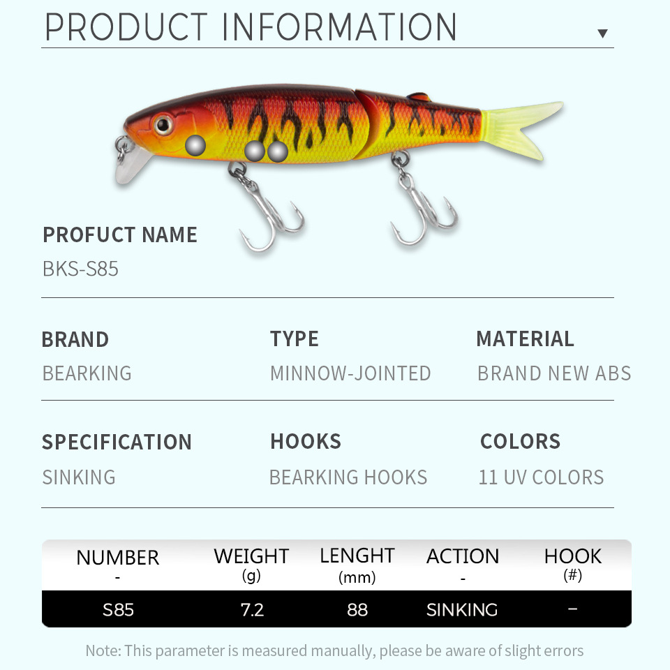 S85 Bearking Merek 1 Buah AS-S - Fishing Equipment Brands ulasan dan harga