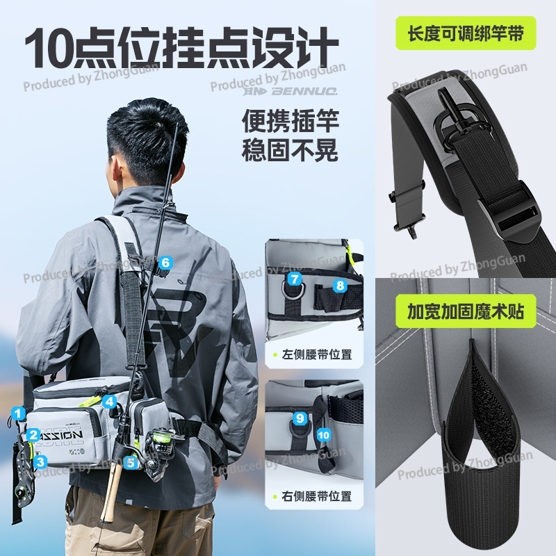 Tas Pinggang Multifungsi Tahan - Fishing Equipment Bag ulasan dan harga