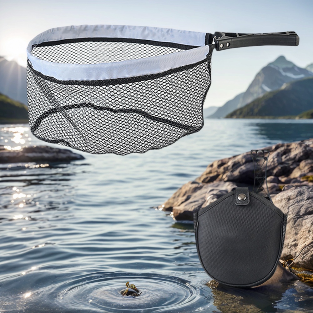 Jaring Pendaratan Lipat dengan - Fishing Equipment Bag ulasan dan harga