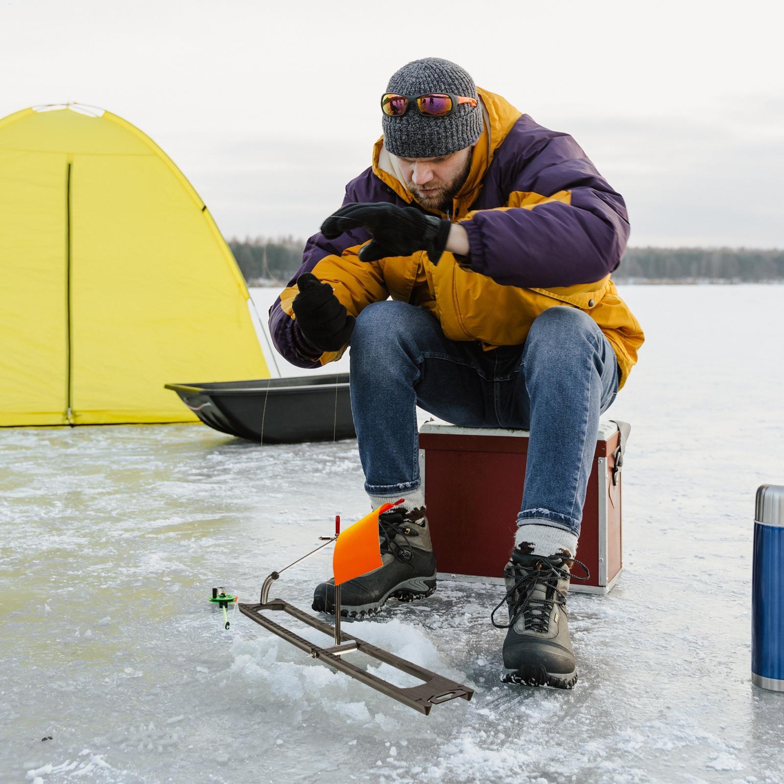 Aksesori Perlengkapan Memancin - Ice Fishing Tip Up ulasan dan harga